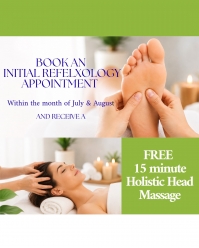 Reflexology JULY & AUGUST PROMO